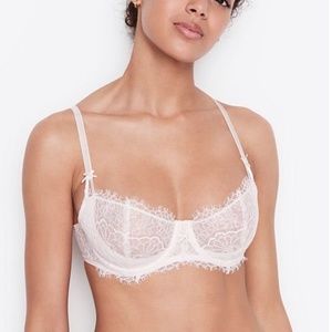 Unlined Lace Demi Bra- Body by Victoria